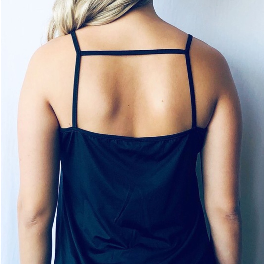 Black Lace Cami Top - Picture 2 of 4